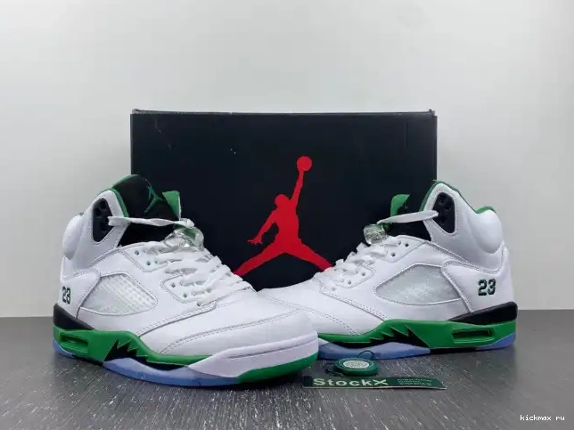 Rep Green Lucky DD9336-103 WMNS Jordan Air 5 0615